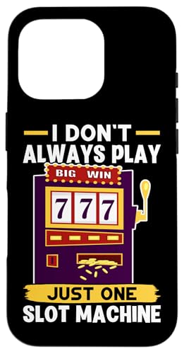 Schlitzmaschine: I Don't Always Play Just One Slot Machine Hülle für iPhone 16 Pro Schlitzmaschine: I Don't Always Play Just One Slot Machine Hülle für iPhone 16 Pro von Slot Machine And Slots Designs For Casino