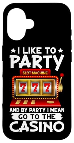 Schlitzmaschine: I Like To Party And By Party I Mean The Casino Hülle für iPhone 16 Schlitzmaschine: I Like To Party And By Party I Mean The Casino Hülle für iPhone 16 von Slot Machine And Slots Designs For Casino