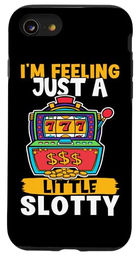 Schlitzmaschine: I'm Feeling Just A Little Slotty Hülle für iPhone SE (2020) / 7 / 8 von Slot Machine And Slots Designs For Casino