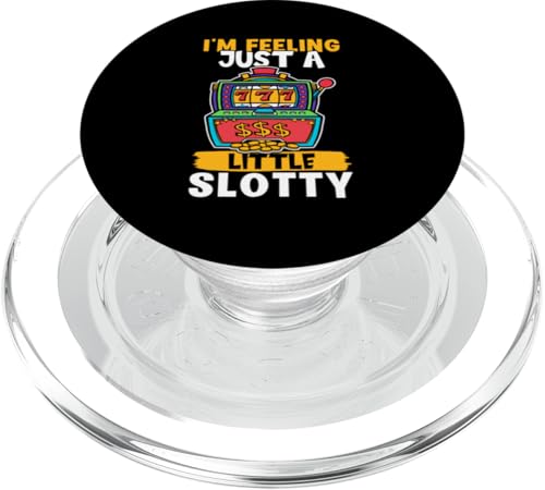 Schlitzmaschine: I'm Feeling Just A Little Slotty PopSockets PopGrip für MagSafe Schlitzmaschine: I'm Feeling Just A Little Slotty PopSockets PopGrip für MagSafe von Slot Machine And Slots Designs For Casino