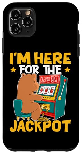 Schlitzmaschine: I'm Here For The Jackpot Hülle für iPhone 11 Pro Max von Slot Machine And Slots Designs For Casino