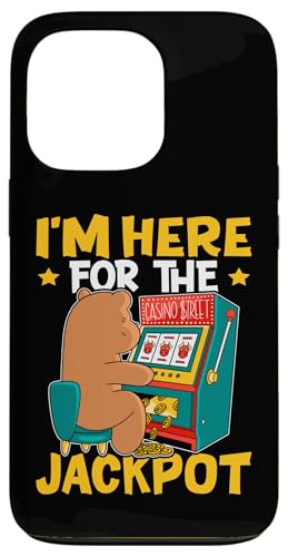 Schlitzmaschine: I'm Here For The Jackpot Hülle für iPhone 13 Pro von Slot Machine And Slots Designs For Casino