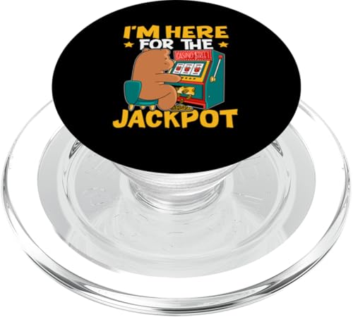Schlitzmaschine: I'm Here For The Jackpot PopSockets PopGrip für MagSafe Schlitzmaschine: I'm Here For The Jackpot PopSockets PopGrip für MagSafe von Slot Machine And Slots Designs For Casino