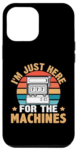 Schlitzmaschine: I'm Just Here For The Machines Hülle für iPhone 12 Pro Max Schlitzmaschine: I'm Just Here For The Machines Hülle für iPhone 12 Pro Max von Slot Machine And Slots Designs For Casino
