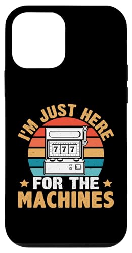 Schlitzmaschine: I'm Just Here For The Machines Hülle für iPhone 12 mini von Slot Machine And Slots Designs For Casino
