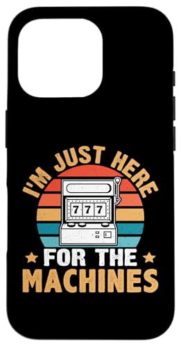 Schlitzmaschine: I'm Just Here For The Machines Hülle für iPhone 16 Pro Schlitzmaschine: I'm Just Here For The Machines Hülle für iPhone 16 Pro von Slot Machine And Slots Designs For Casino