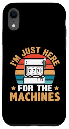 Schlitzmaschine: I'm Just Here For The Machines Hülle für iPhone XR Schlitzmaschine: I'm Just Here For The Machines Hülle für iPhone XR von Slot Machine And Slots Designs For Casino