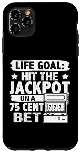 Schlitzmaschine: Lebensziel: Schlagen Sie den Jackpot auf einer 75-Cent-Wette Hülle für iPhone 11 Pro Max Schlitzmaschine: Lebensziel: Schlagen Sie den Jackpot auf einer 75-Cent-Wette Hülle für iPhone 11 Pro Max von Slot Machine And Slots Designs For Casino