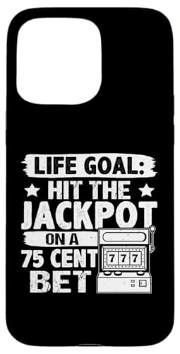 Schlitzmaschine: Lebensziel: Schlagen Sie den Jackpot auf einer 75-Cent-Wette Hülle für iPhone 15 Pro Max Schlitzmaschine: Lebensziel: Schlagen Sie den Jackpot auf einer 75-Cent-Wette Hülle für iPhone 15 Pro Max von Slot Machine And Slots Designs For Casino
