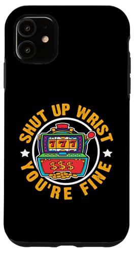 Schlitzmaschine: Schließen Sie das Handgelenk ab, Sie sind in Ordnung Hülle für iPhone 11 Schlitzmaschine: Schließen Sie das Handgelenk ab, Sie sind in Ordnung Hülle für iPhone 11 von Slot Machine And Slots Designs For Casino