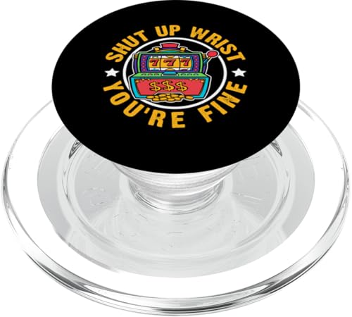 Schlitzmaschine: Schließen Sie das Handgelenk ab, Sie sind in Ordnung PopSockets PopGrip für MagSafe Schlitzmaschine: Schließen Sie das Handgelenk ab, Sie sind in Ordnung PopSockets PopGrip für MagSafe von Slot Machine And Slots Designs For Casino