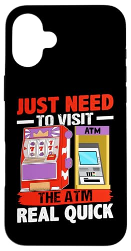 Schlitzmaschine: Sie müssen nur den Geldautomaten wirklich schnell besuchen Hülle für iPhone 16 Plus Schlitzmaschine: Sie müssen nur den Geldautomaten wirklich schnell besuchen Hülle für iPhone 16 Plus von Slot Machine And Slots Designs For Casino