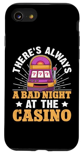 Schlitzmaschine: There's Always A Bad Night At The Casino Hülle für iPhone SE (2020) / 7 / 8 von Slot Machine And Slots Designs For Casino