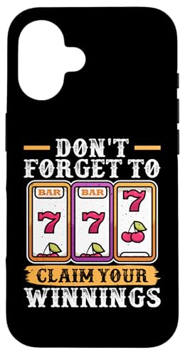 Schlitzmaschine: Vergessen Sie nicht, Ihre Gewinne zu beanspruchen Hülle für iPhone 16 Schlitzmaschine: Vergessen Sie nicht, Ihre Gewinne zu beanspruchen Hülle für iPhone 16 von Slot Machine And Slots Designs For Casino