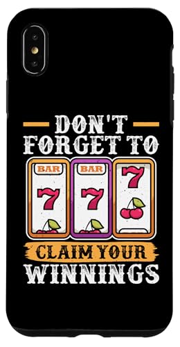 Schlitzmaschine: Vergessen Sie nicht, Ihre Gewinne zu beanspruchen Hülle für iPhone XS Max Schlitzmaschine: Vergessen Sie nicht, Ihre Gewinne zu beanspruchen Hülle für iPhone XS Max von Slot Machine And Slots Designs For Casino