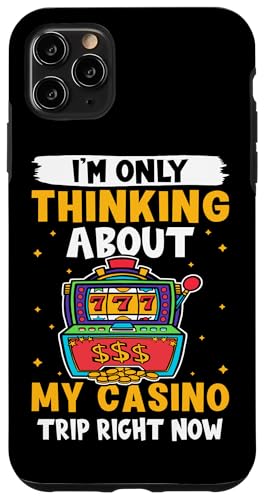 Spielautomat: Ich denke nur an meinen Casino-Ausflug Hülle für iPhone 11 Pro Max Spielautomat: Ich denke nur an meinen Casino-Ausflug Hülle für iPhone 11 Pro Max von Slot Machine And Slots Designs For Casino
