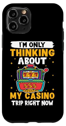 Spielautomat: Ich denke nur an meinen Casino-Ausflug Hülle für iPhone 11 Pro Spielautomat: Ich denke nur an meinen Casino-Ausflug Hülle für iPhone 11 Pro von Slot Machine And Slots Designs For Casino
