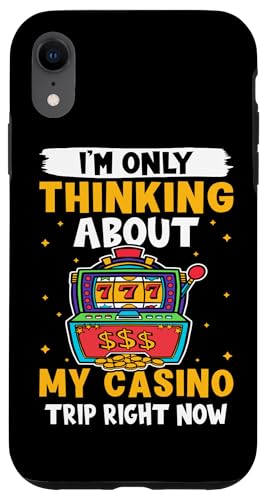 Spielautomat: Ich denke nur an meinen Casino-Ausflug Hülle für iPhone XR Spielautomat: Ich denke nur an meinen Casino-Ausflug Hülle für iPhone XR von Slot Machine And Slots Designs For Casino