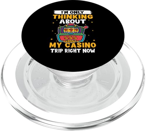 Spielautomat: Ich denke nur an meinen Casino-Ausflug PopSockets PopGrip für MagSafe Spielautomat: Ich denke nur an meinen Casino-Ausflug PopSockets PopGrip für MagSafe von Slot Machine And Slots Designs For Casino