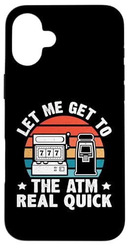 Spielautomat: Lass mich ganz schnell zum Geldautomaten gehen Hülle für iPhone 16 Plus von Slot Machine And Slots Designs For Casino
