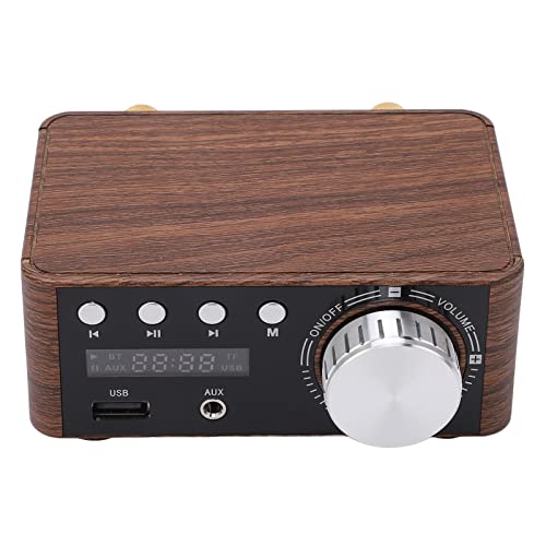 Audio-Verstärker, Bluetooth 5.0 Audio-Verstärker, Digitaler Audio-Verstärker, Kleiner Speicherkartenspieler, Hi-Fi-Stereo-Verstärker, USB, Bluetooth 5.0, 50 W X 2, Für Heimlautsprecher von Sluffs