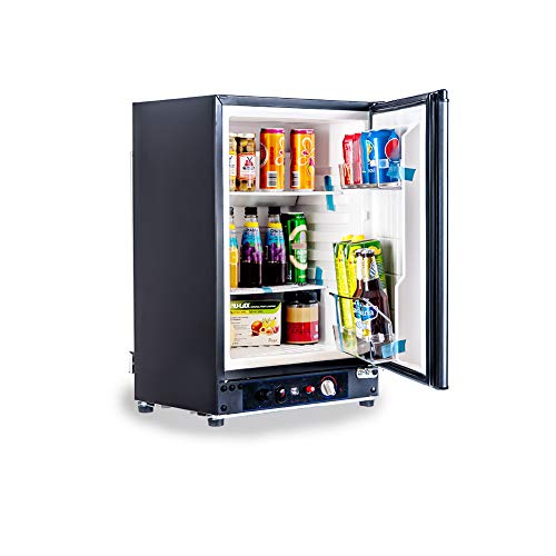 Smad Gas Kühlschrank, Camping Kühlschrank Gas, Kühlschrank Wohnwagen 60L, Kühlschrank Gas 12V 230V, Leiser Kühlschrank für Wohnmobil, Reversible Tür Smad Gas Kühlschrank, Camping Kühlschrank Gas, Kühlschrank Wohnwagen 60L, Kühlschrank Gas 12V 230V, Leiser Kühlschrank für Wohnmobil, Reversible Tür von Smad