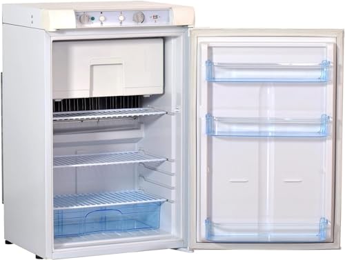 Smad Gas Kühlschrank mit Gefrierfach, 100L Gas Kühlschrank Camping, Kühlschrank Wohnmobil Gas 12v 230v, Leiser Gas Kühlschrank für Camping, Zuhause, Wohnwagen, Garage, Gite, Wohnmobil, 0dB Smad Gas Kühlschrank mit Gefrierfach, 100L Gas Kühlschrank Camping, Kühlschrank Wohnmobil Gas 12v 230v, Leiser Gas Kühlschrank für Camping, Zuhause, Wohnwagen, Garage, Gite, Wohnmobil, 0dB von Smad