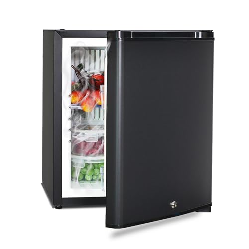 Smad Camping Kühlschrank 12v 230v, 30L, Kühlschrank Wohnmobil, Leiser Absorber Kühlschrank 12v, Mini Kühlschrank 12v, Kühlschrank mit Schloss für Auto, Büro und Schlafzimmer, Wendetür, Schwarz Smad Camping Kühlschrank 12v 230v, 30L, Kühlschrank Wohnmobil, Leiser Absorber Kühlschrank 12v, Mini Kühlschrank 12v, Kühlschrank mit Schloss für Auto, Büro und Schlafzimmer, Wendetür, Schwarz von Smad