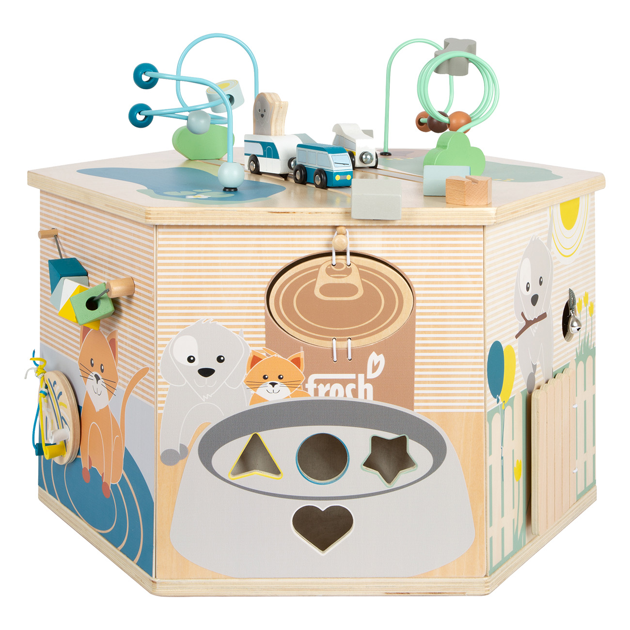 Small Foot Motorikw?rfel XXL Haustiere 12231 | 8 bespielbaren Fl?chen | Schiebelabyrinth | abnehmbaren Deckel | Konstruktionsspiel | Kreidetafel Small Foot Motorikw?rfel XXL Haustiere 12231 | 8 bespielbaren Fl?chen | Schiebelabyrinth | abnehmbaren Deckel | Konstruktionsspiel | Kreidetafel von Small Foot