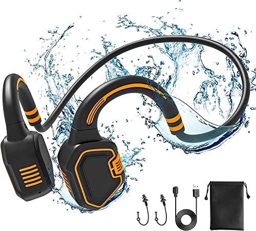 Schwimmkopfhörer - Ultraleichte Knochenleitung Wasserdicht Bluetooth Kopfhörer IP68 Wasserdicht Bluetooth 5.1 Open Ear Sport Wireless Headset mit MP3 Play 16G Speicher für Laufen Schwimmen Skifahren Schwimmkopfhörer - Ultraleichte Knochenleitung Wasserdicht Bluetooth Kopfhörer IP68 Wasserdicht Bluetooth 5.1 Open Ear Sport Wireless Headset mit MP3 Play 16G Speicher für Laufen Schwimmen Skifahren von Smalody
