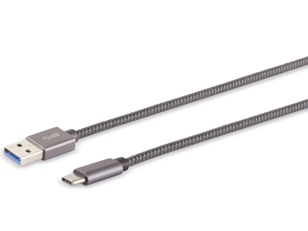 SMART-MULTIMEDIA USB-A Adapterkabel, USB-C, 3.2 Gen 2, Pro, 0,5m von Smart-Multimedia