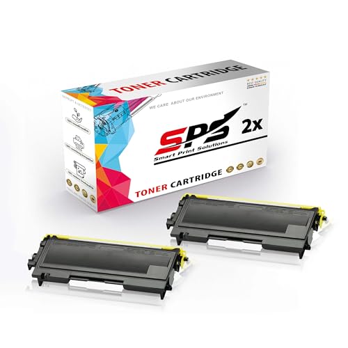 Toner kompatibel für Brother TN2000 DCP-7010 DCP-7025 DCP-7010L DCP-7020 Schwarz 2500 Seiten (DCP-7010, 2X TN2000) von Smart Print Solutions