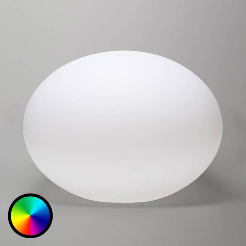 Flatball - schwimmfähige LED-Dekorationsleuchte von Smart&Green