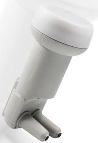 Smart TET Twin-LNB Feedaufnahme: 40mm Wetterschutz Weiß von Smart