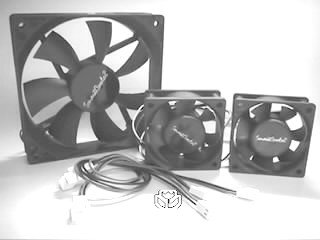 LFS1130S - SmartCooler© standard speed Lüfterset V1.2 für Apple Macintosh G4 PowerMac, 1x 120x120x25mm Lüfter, 2x 60x60x25mm Lüfter, durchschnittliches Arbeitsgeräusch ca. 25-32 dbA von SmartCooler