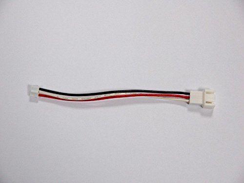 SmartCooler© Adapterkabel FC3M12T3 - für 3-Pol Molexstecker (Motherboard) auf 3-Pol Tyco Stecker, Kabellänge 12cm. Z.B einsetztbar für 24 Voltlüfter für Drucker: Lexmark x502n von SmartCooler