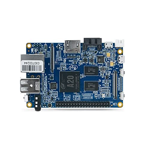 SmartFly info Original Banana Pi BPI M1 A20 Dual Core 1GB RAM Open Source Entwicklungsplatine Single Board Computer Raspberry Pi kompatibel, Lieferung mit leistungsstarkem Zubehör von SmartFly info