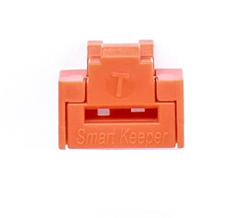 SmartKeeper ESSENTIAL / 12 x RJ45 Port Blockers ohne Lock Key Basic / Orange von SmartKeeper