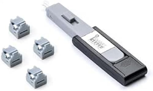 SmartKeeper ESSENTIAL / 4 x RJ11 Port Blockers mit 1 x Lock Key Mini / Grau von SmartKeeper