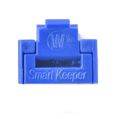 SmartKeeper Essential / 100 x RJ45 Port Blockers ohne Lock Key Basic/Dunkelblau von SmartKeeper