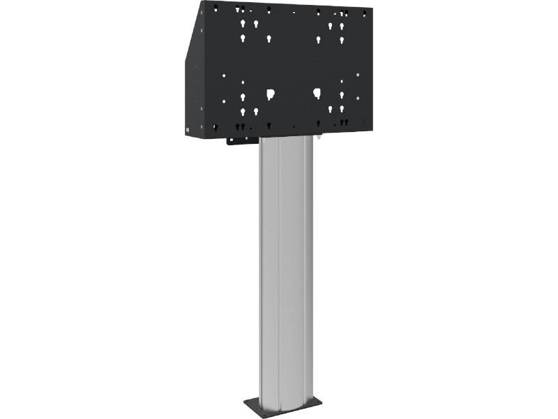 SmartMetals Boden-Wands?ule 1200 mm f?r Bildschirme bis 135 kg von SmartMetals