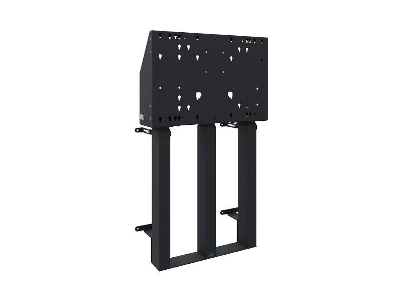 SmartMetals Bodenst?nder mit Wandlift XXL f?r Bildschirme 98 Zoll, schwarz von SmartMetals