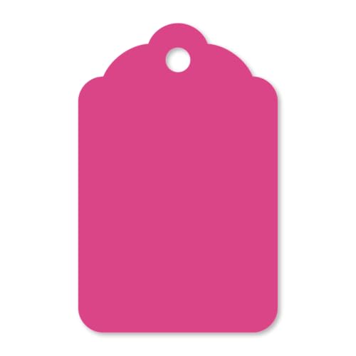 SmartSign Blanko-Etiketten, Größe 5, 12-Punkt-dicker Blanko-Karton mit Jakobsmuschel-Oberseite, 4,4 x 2,9 cm, vorgestanzt, beschreibbar, 1000 Stück von SmartSign