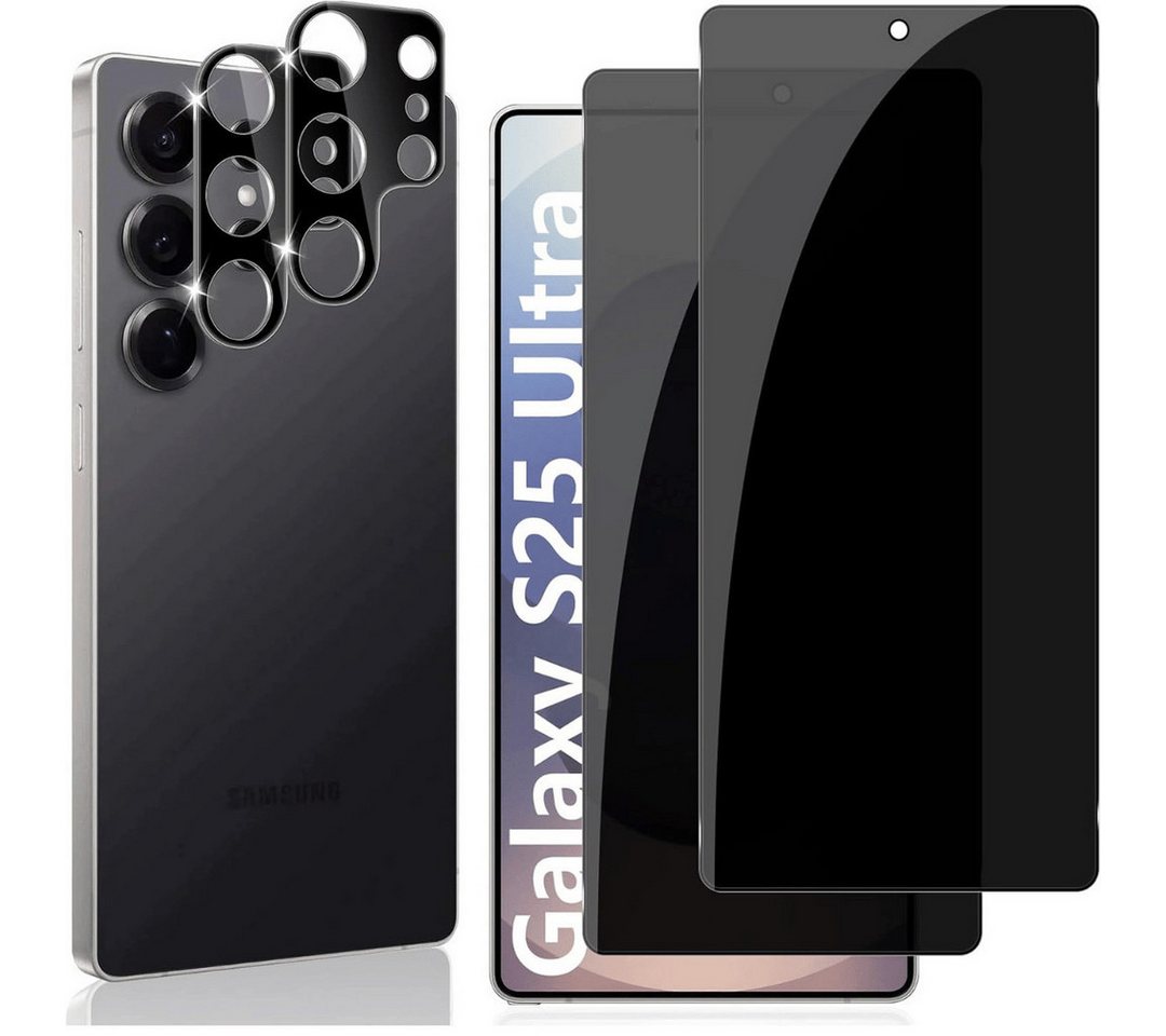 SmartUP Displayschutzglas 2X Schutzglas für Samsung Galaxy S25 Ultra Blickschutz Panzerglas Full für Für Samsung Galaxy S25 Ultra, Anti-Spy, Sichtschutz SmartUP Displayschutzglas 2X Schutzglas für Samsung Galaxy S25 Ultra Blickschutz Panzerglas Full für Für Samsung Galaxy S25 Ultra, Anti-Spy, Sichtschutz von SmartUP