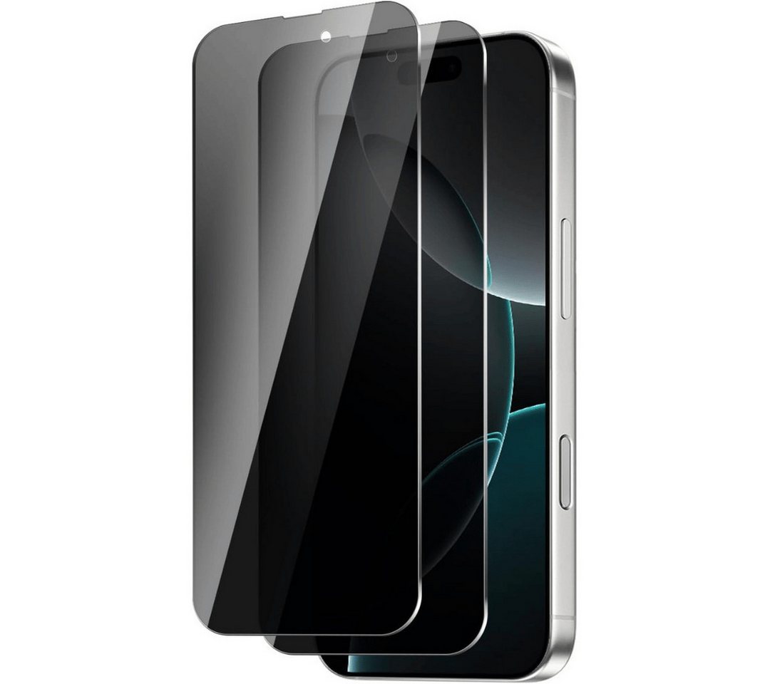 SmartUP Displayschutzglas 2X Schutzglas für iPhone 16 Pro Max Sichtschutz Panzerglas Panzerfolie für iPhone 16 Pro Max, Blickschutz, Anti-Spy SmartUP Displayschutzglas 2X Schutzglas für iPhone 16 Pro Max Sichtschutz Panzerglas Panzerfolie für iPhone 16 Pro Max, Blickschutz, Anti-Spy von SmartUP