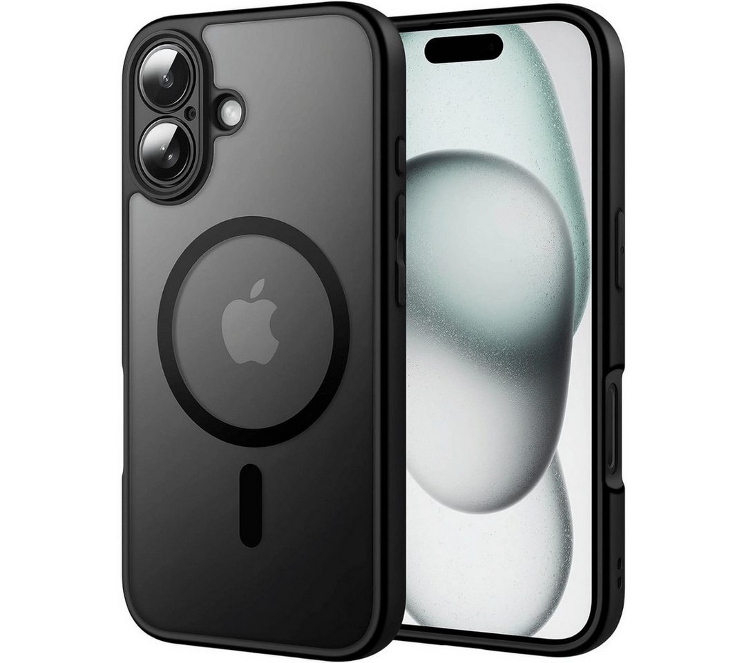 SmartUP Smartphone-Hülle für Iphone 16 Pro Max Plus Magsafe Schutz Tasche Case Cover Bumper, MagSafe SmartUP Smartphone-Hülle für Iphone 16 Pro Max Plus Magsafe Schutz Tasche Case Cover Bumper, MagSafe von SmartUP