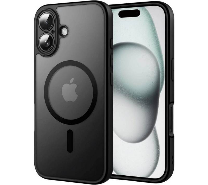 SmartUP Smartphone-Hülle für Iphone 16 Pro Max Plus Magsafe Schutz Tasche Case Cover Bumper, MagSafe von SmartUP