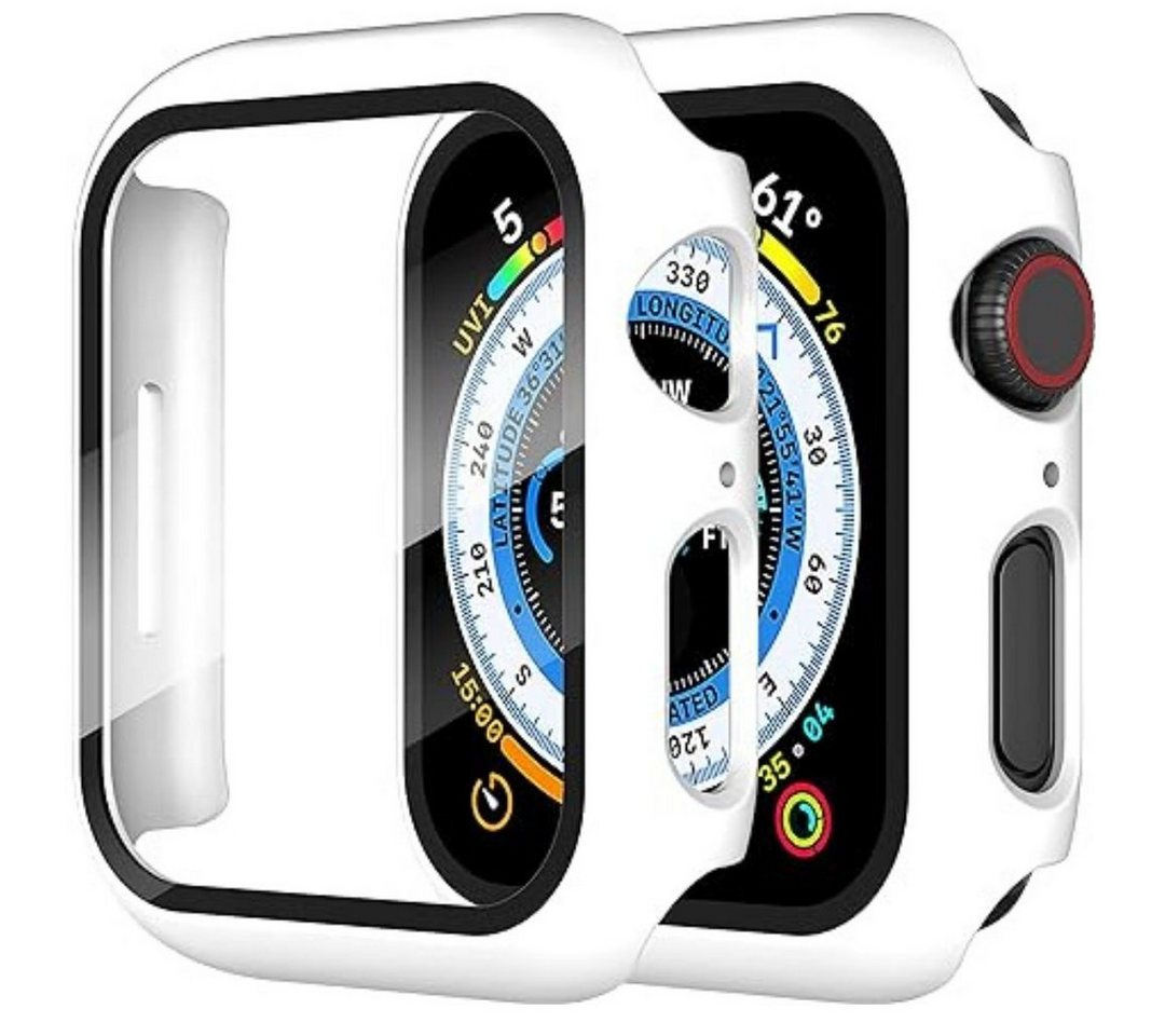 SmartUP Smartwatch-Hülle 2X Schutzhülle für Apple Watch 40mm Series 4/5/6 SE von SmartUP