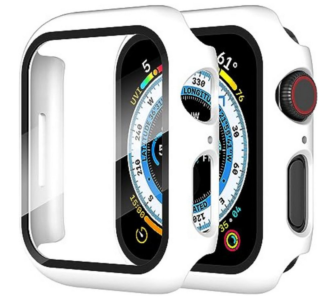 SmartUP Smartwatch-Hülle 2X Schutzhülle für Apple Watch 42mm Series 1/2/3 von SmartUP