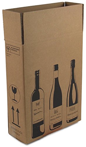 smartboxpro Flaschen-Versandkarton, f r 3 Flaschen von Smartbox Pro